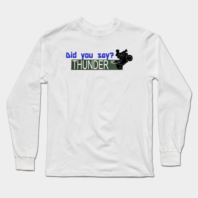 Thunder Long Sleeve T-Shirt by RogueSix